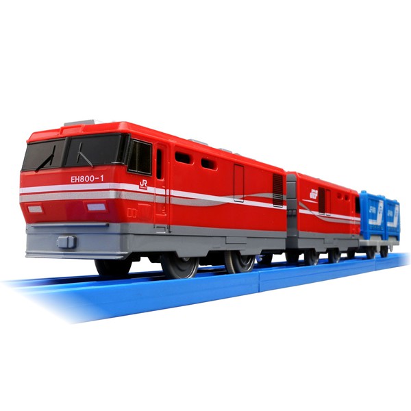 【Fun心玩】TP88786 麗嬰 PLARAIL 多美 鐵道王國 S-27 EH800 電氣機關車(不含軌道) 火車