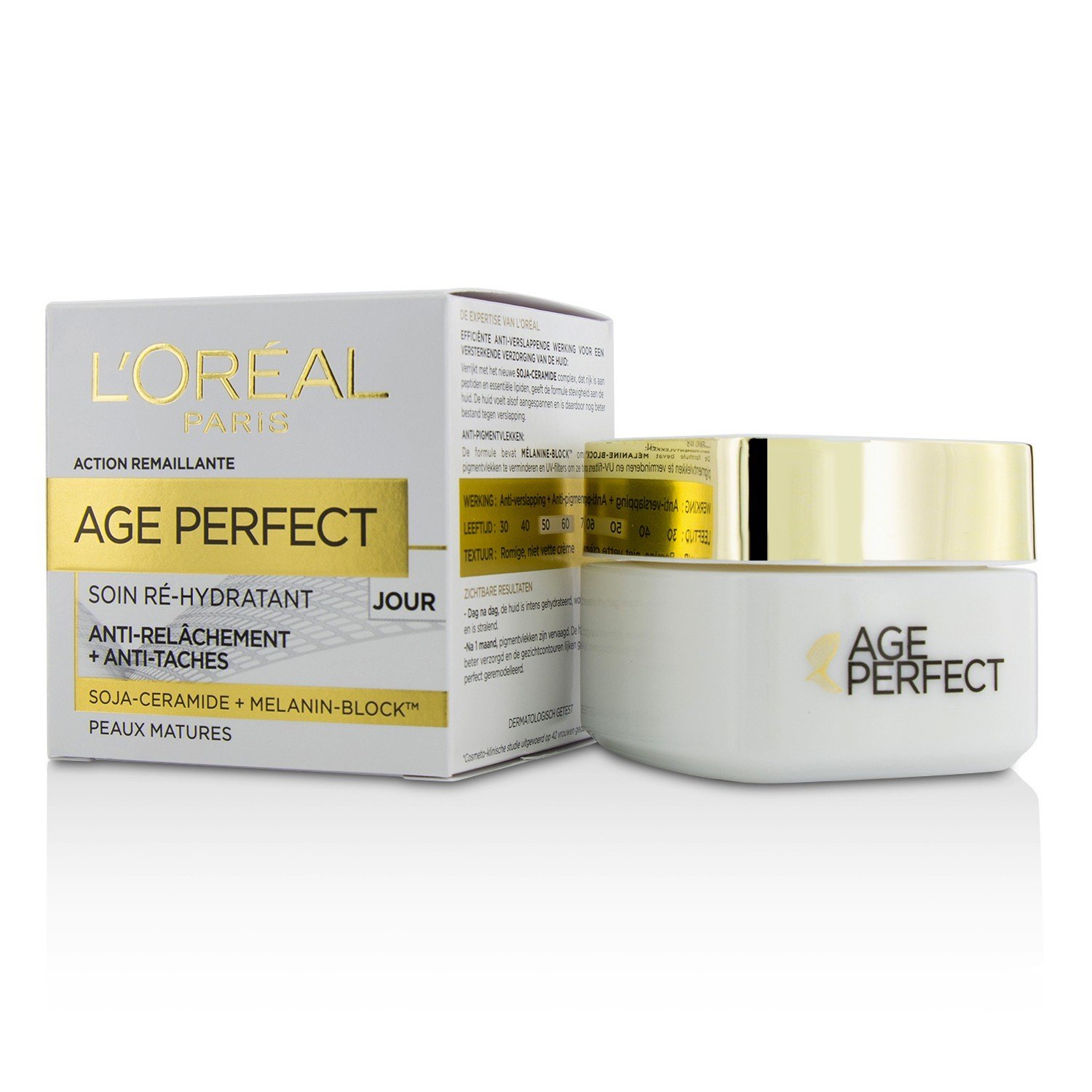 萊雅 L'Oreal - 修復補水日霜Age Perfect Re-Hydrating Day Cream - 熟齡肌膚