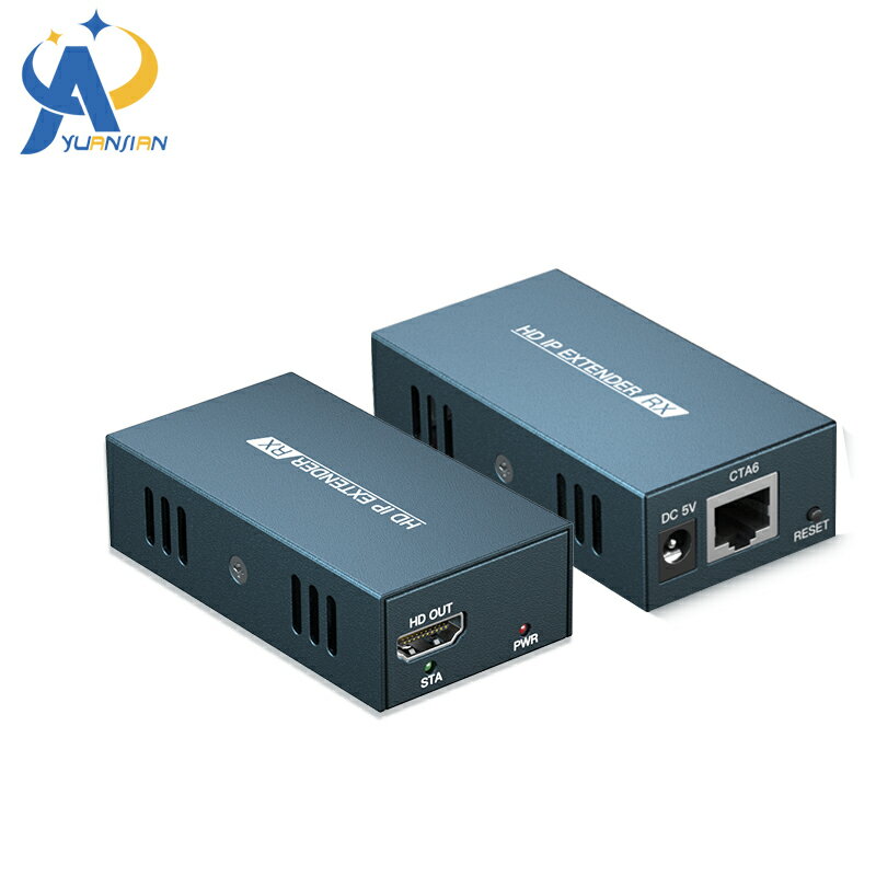 全網最低價~HDMI延長器轉網線多對多傳輸200米POE交換機供電KVM鍵盤鼠標控制 5