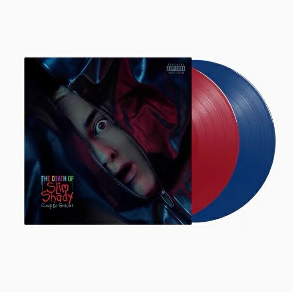 【紅藍膠】阿姆Eminem The Death Of Slim Shady 黑膠唱片2LP
