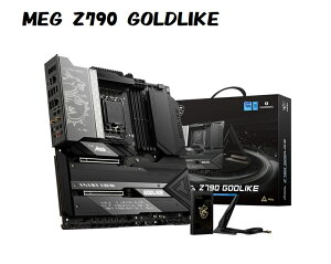 【最高現折268】MSI 微星 MEG Z790 GOLDLIKE Intel主機板