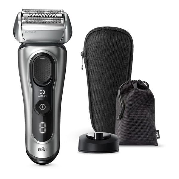 BRAUN 8517S-V Series 8 男士電動刮鬍刀 下巴PRO密著刀頭 音波振動 AI感應