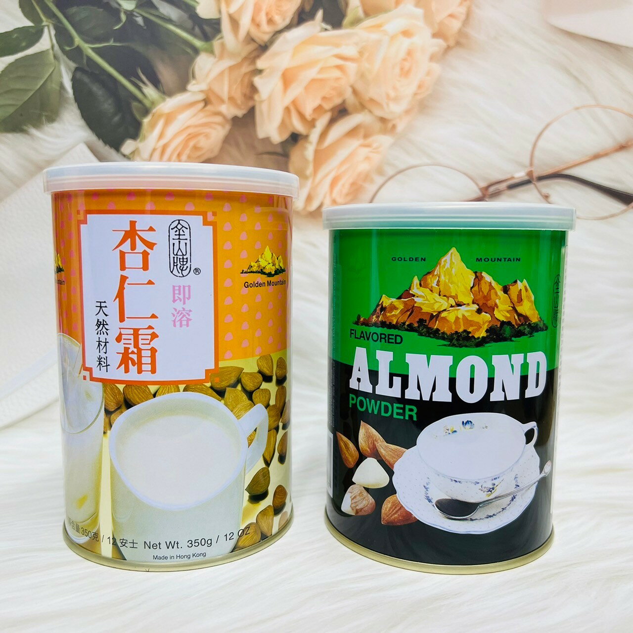香港 金山牌 即溶杏仁霜 特濃杏仁霜 杏仁粉 天然材料