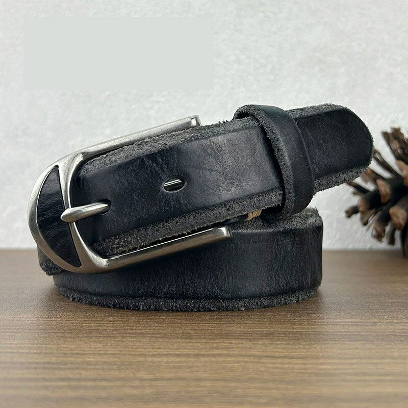 現貨+預購 100%真皮皮帶男牛皮腰帶商務皮帶手工皮帶休閒男襯衫牛仔西裝褲-復古4色74jq44【獨家進口】【米蘭精品】