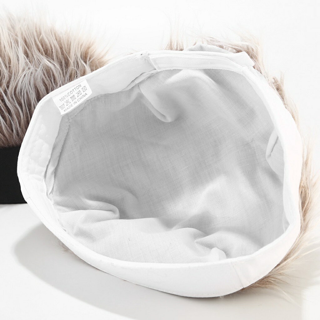 IOSNA 短毛個性搞笑嬉哈棒球帽子 遮陽帽 運動帽 潮帽 高爾夫球帽 搞怪帽子 7