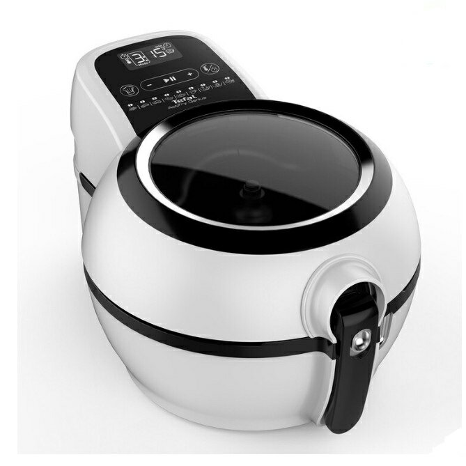 【領券再享優惠+好禮三重送 贈原廠烘烤杯+酥炸籃+噴油罐 附精美60道食譜】Tefal FZ760070 特福法國原裝 ActiFry 胖福鍋氣炸鍋-舞滋芭蕾白 1