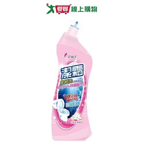 花仙子潔霜免刷洗馬桶清潔劑500ml-百花清香【愛買】