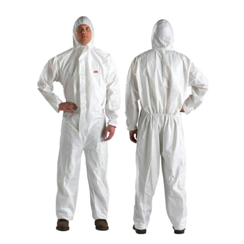 2025.07 3M Nexcare  拋棄式防護衣 4510 (白色) (XL號) 1入 (連帽 防塵 防疫) 專品藥局【2018606】 1