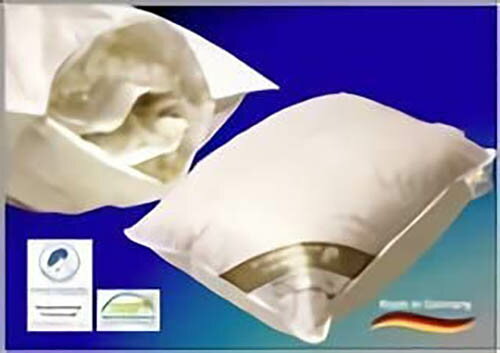 Betten Hofzen 【日本代購】高級羽毛枕 安眠枕 可洗 三層63×43 - 德國製