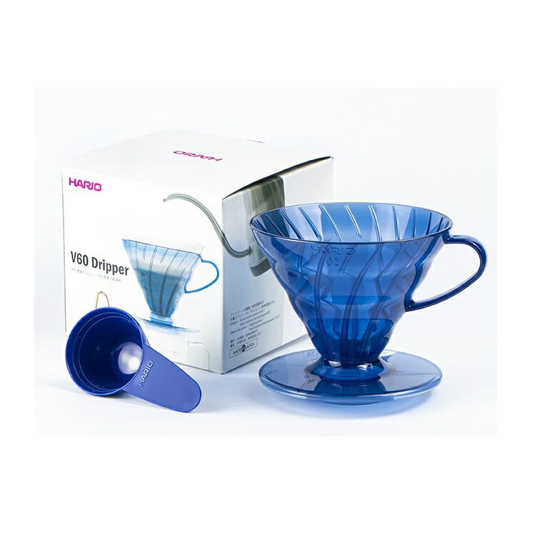 HARIO V60普魯士藍02樹脂濾杯(VD-02-TBU-TW) [大買家]
