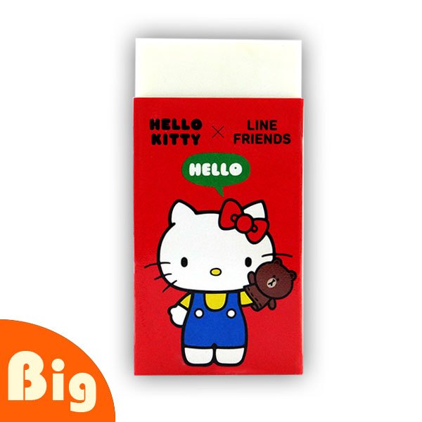 【888便利購】Hello Kitty 超大橡皮擦(環保無毒)(授權)
