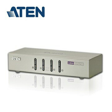 ATEN 4埠 USB KVM多電腦切換器 支援喇叭&麥克風 (CS74U) 預購商品 -富廉網