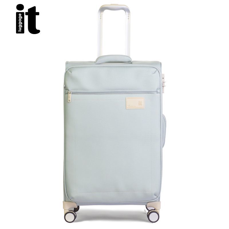 免運/可開發票 行李箱 旅行包 英國luggageit新款行李箱牛津帆布女20寸拉桿箱超輕薄旅行密碼軟 快速出貨