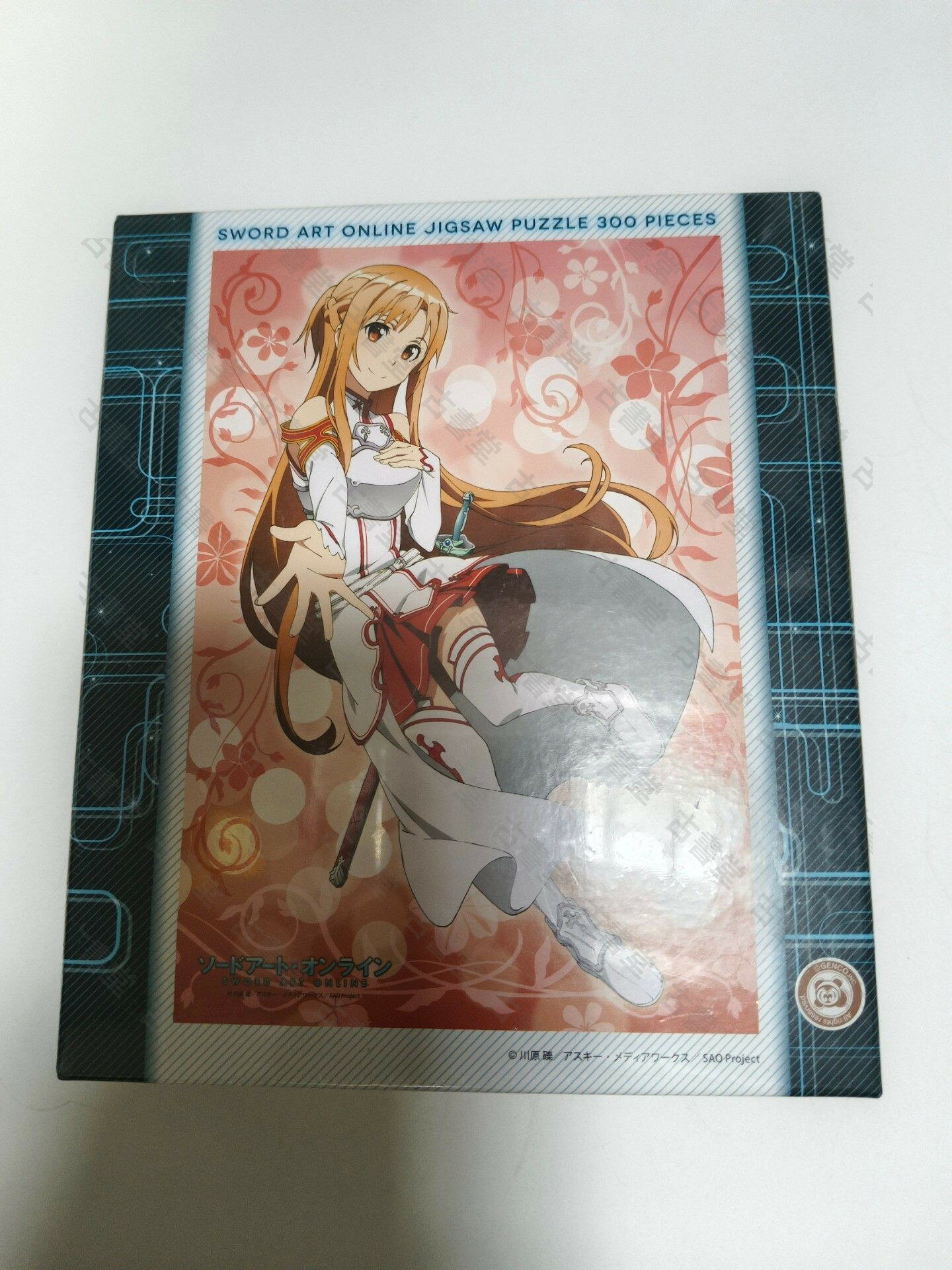 全新未拆 日版正版 刀劍神域 亞絲娜 拼圖 300片 26x38cm Artbox 官方認證 商品