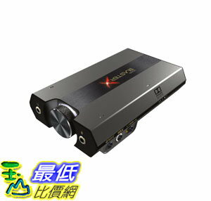 [7美國直購] Sound BlasterX G6 Hi-Res 130dB 32bit/384kHz Gaming DAC, External USB Sound Card with Xamp