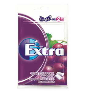 EXTRA 無糖口香糖-香甜葡萄口味 28g
