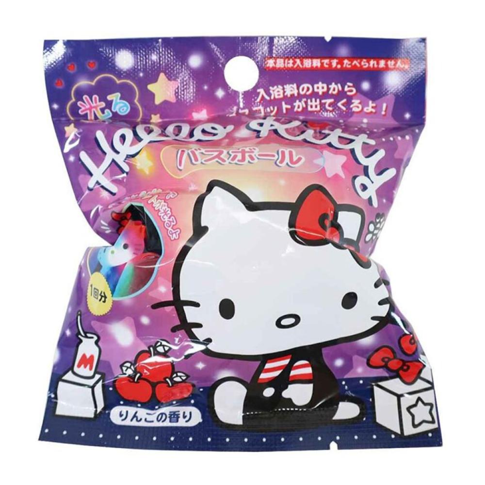 【震撼精品百貨】Hello Kitty 凱蒂貓~日本三麗鷗 Kitty 發光 沐浴球 入浴劑(全4種/隨機出貨)*28576