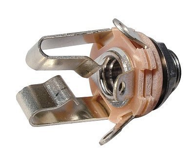 美廠 Switchcraft 6.3mm 立體聲電吉他/ Bass 電貝斯導線插孔(EMG 拾音器使用)【唐尼樂器】