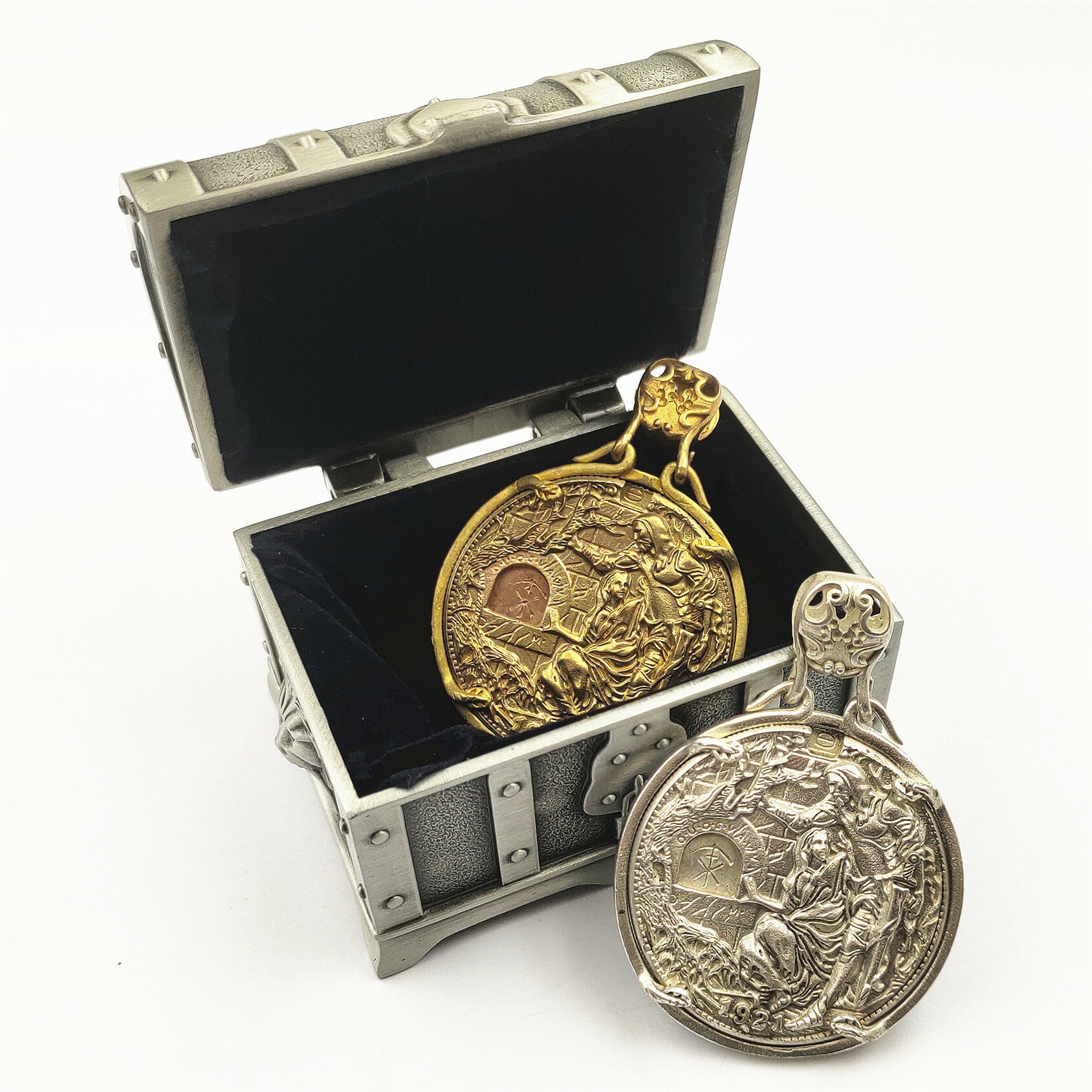 仿機關幣圣杯流浪幣騎士拔劍機關硬幣鍍銀銅幣怪盜基德幣插劍硬幣| 協貿國際日用品生活7館| 樂天市場Rakuten