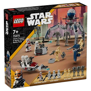 樂高LEGO 75372 Star Wars 星際大戰系列 Clone Trooper™ & Battle Droid™ Battle Pack