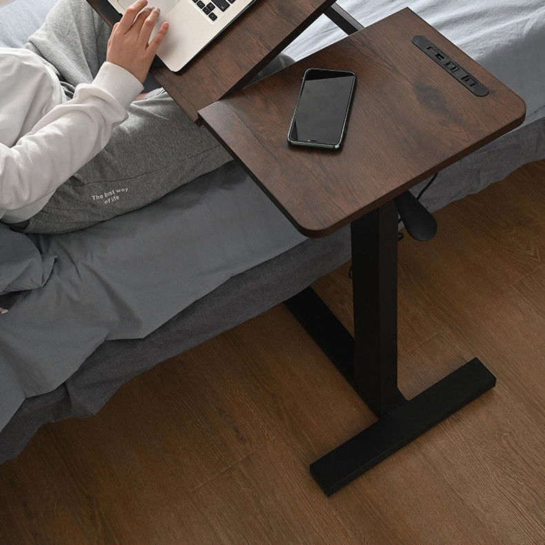 【免運】 美雅閣| 升降桌 可升降折疊床邊桌側邊款床頭櫃兩用移動懶人筆記本電腦書桌沙發邊