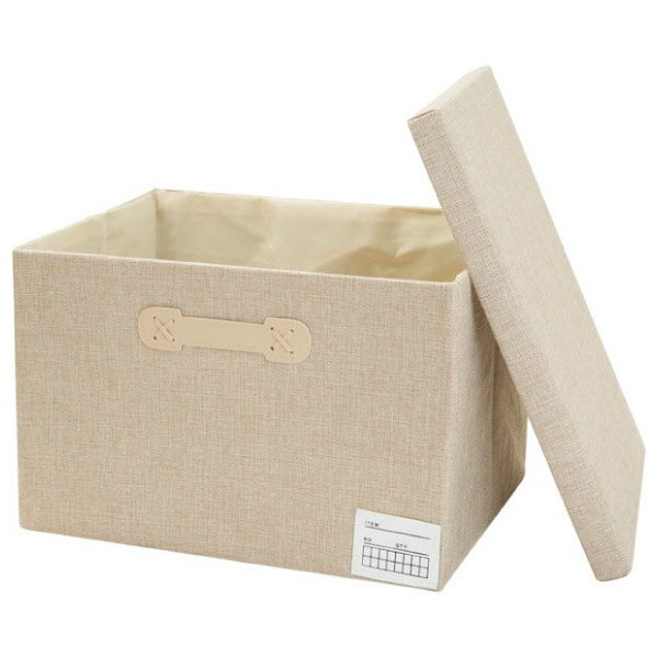 附蓋整理盒 收納盒 FAB 寬高型 BE NITORI宜得利家居 3