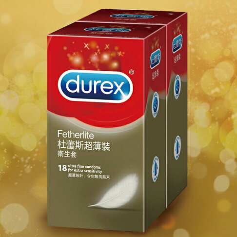 杜蕾斯超薄裝衛生套36入 1
