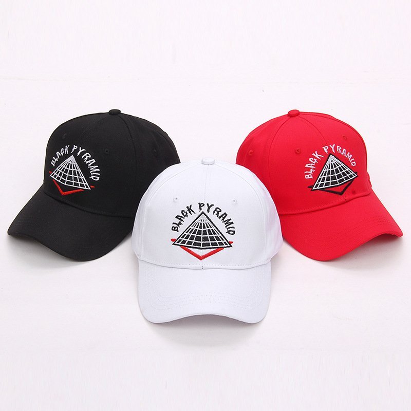 FIND 韓國品牌棒球帽 男女情侶 時尚街頭潮流 black pyramid字母刺繡 帽子 太陽帽 鴨舌帽 棒球帽