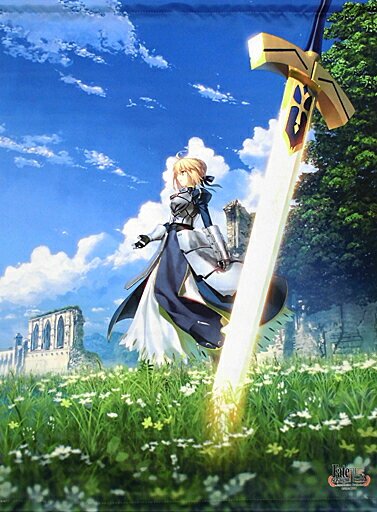 二手收藏海報TYPE-MOON展Fate/stay night命運守護夜-15年的軌跡-