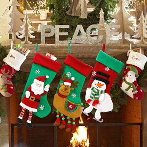 ✤宜家✤可愛創意聖誕節飾品聖誕襪 聖誕怖置 聖誕禮物