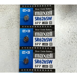 SR626SW maxell 氧化銀電池 日本進口 單粒裝 (SR626SW)
