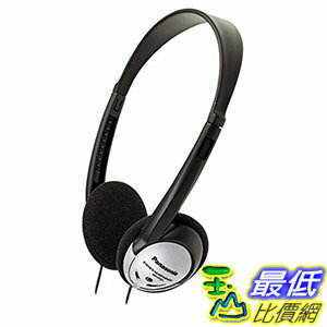 [106美國直購] 耳機 Panasonic On-Ear Stereo B00004T8R2 RP-HT21 Lightweight , Powerful Bass,Silver