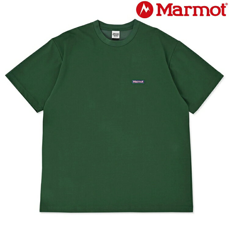 Marmot 土撥鼠 Stability T-Shirts 男款 短袖抑菌混棉快乾T MTSS25MST075 J063 綠色