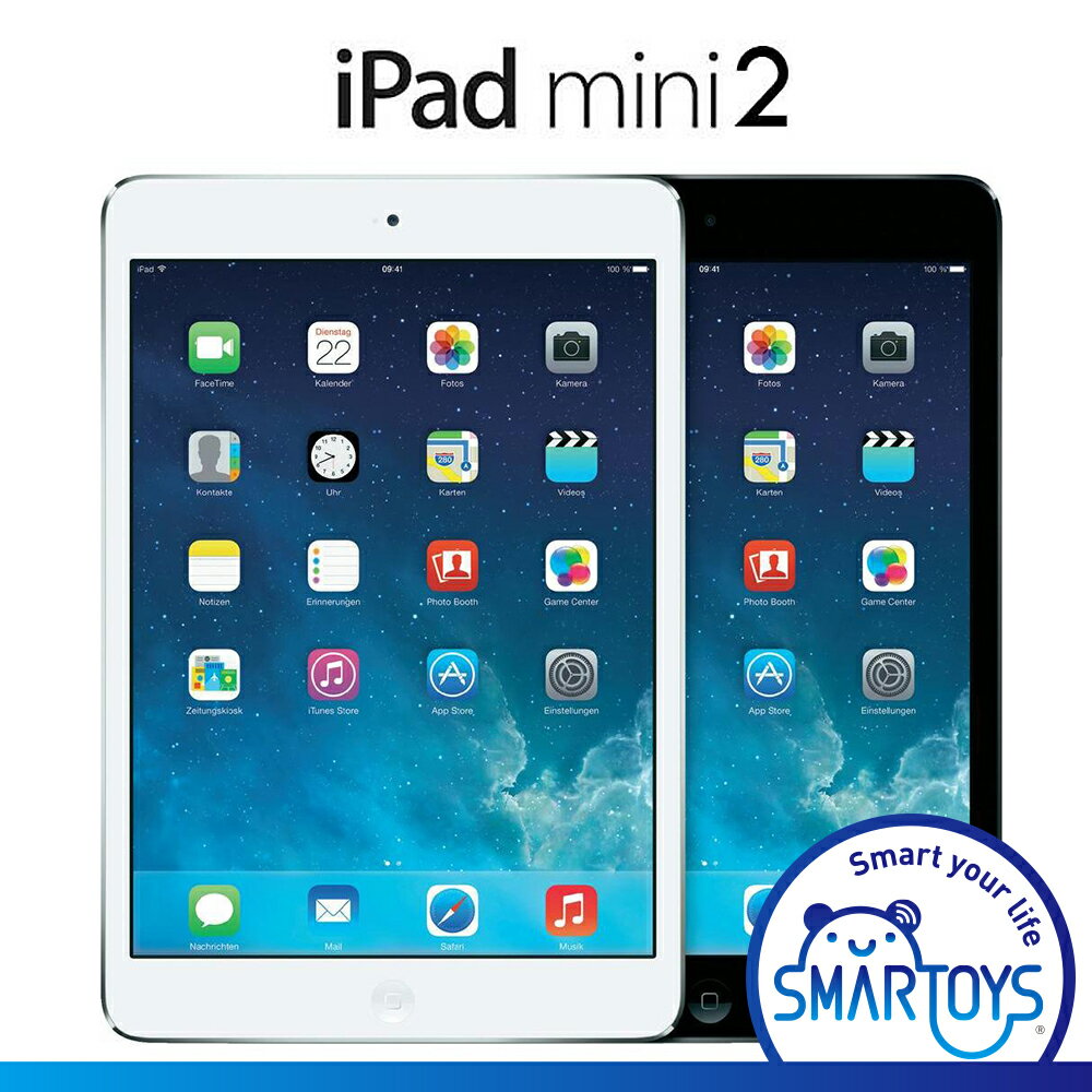 福利品】蘋果APPLE iPad mini2 7.9吋平板電腦Wi-Fi+Cellular A1490