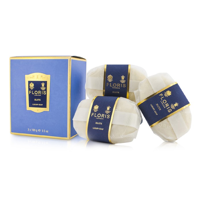 Floris 御藏香氛 精英氣場香皂 Elite Luxury Soap  3x100g/3.5oz