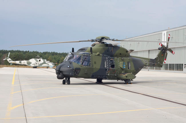 Posterazzi NH90  helicopter of the German Air Force at 