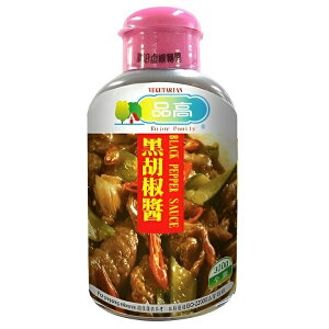 品高 黑胡椒醬-素食(300g/瓶) [大買家]
