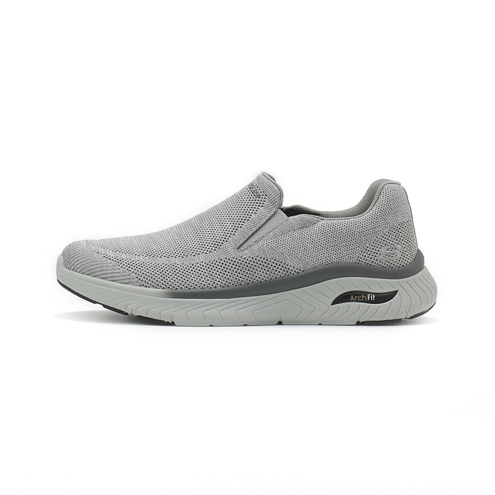 SKECHERS ARCH FIT CROSSER 瞬穿休閒鞋 灰 205345GRY 男鞋
