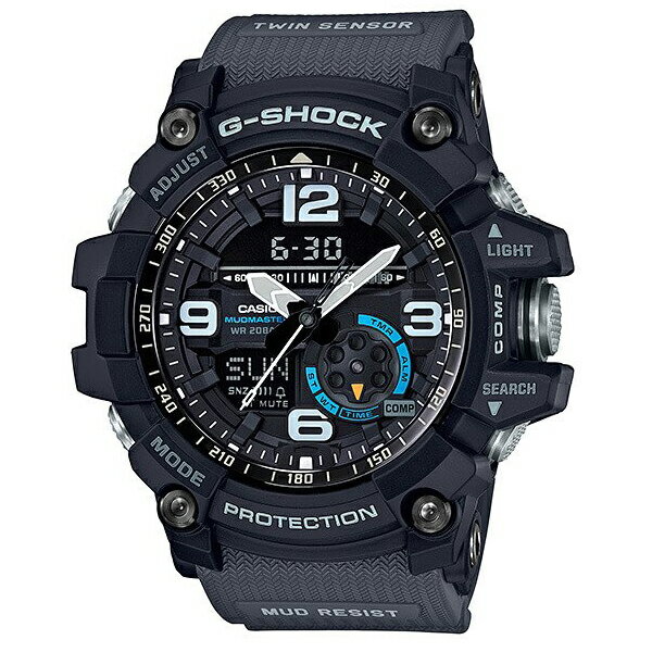 CASIO 卡西歐 GG-1000-1A8DR G-SHOCK 極限冒險雙顯男錶 黑 55.3mm