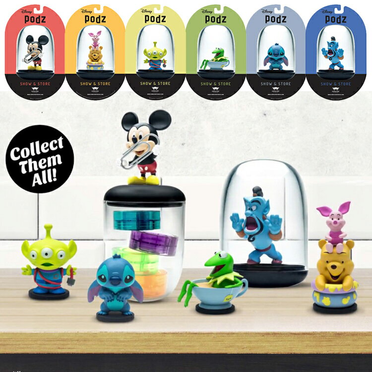 PGS7 迪士尼系列商品 - 迪士尼 設計師款 擺飾 收納罐 神燈精靈 史迪奇 【STZ71215】