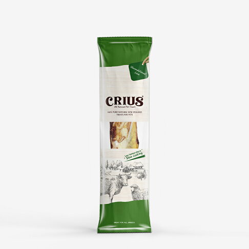 【CRIUS 克瑞斯】牛大肋骨 狗點心 紐西蘭點心 維護口腔健康 適用於咀嚼功能弱 舒緩壓力 0