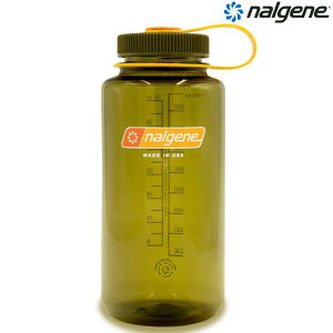 Nalgene 1000cc 寬嘴水壺/運動水瓶/寬口瓶 Tritan Sustain 美國製 2020-0232 橄欖