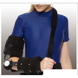 國泰醫院旁 可調式舒適肘束套動態肘關節護具術後肘關節護具 有店面才安心