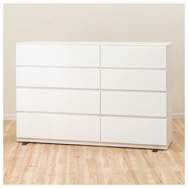 ◎矮整理衣櫃 斗櫃 QUESS 140-4LC WH NITORI宜得利家居 1