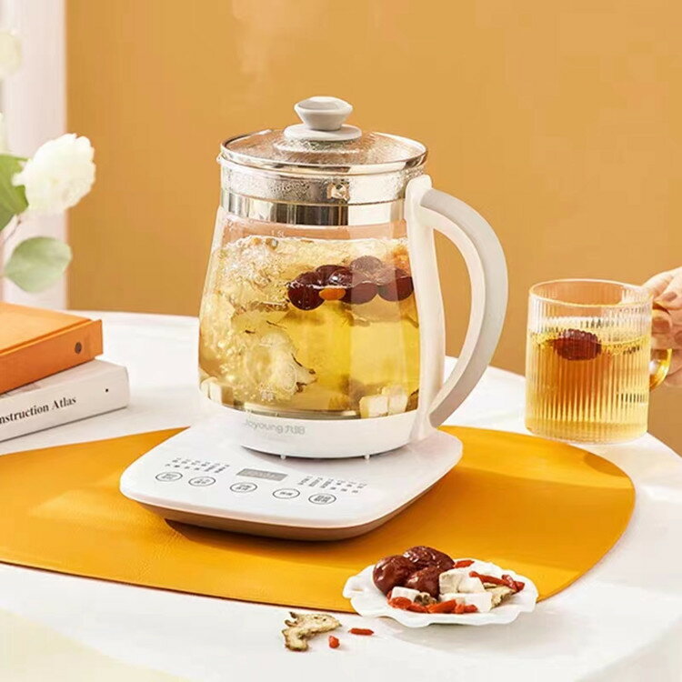養生壺 茶飲機 養生壺家用多功能花茶壺玻璃煮茶器辦公室小型全自動燒水壺「限時特惠」