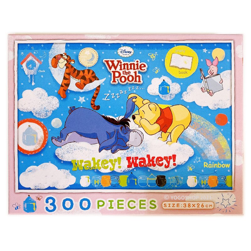 小熊維尼拼圖 300片拼圖 QFQ03D/一盒入(定260) Winnie the Pooh 跳跳虎 屹耳 小豬 卡通拼圖 迪士尼 Disney 正版授權 台灣製造