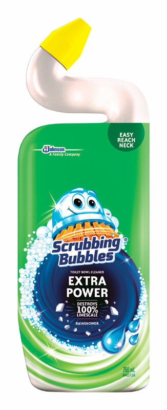 (BBD:01/2026) Scrubbing Bubbles Extra Power Toilet Bowl Cleaner, Rainshower, 
