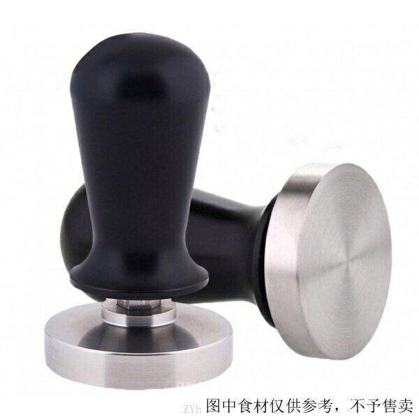 （咖啡用品與配件）咖啡布粉器彈力壓粉器咖啡機專用填壓器不鏽鋼恆力壓粉錘54 XfnL RXN8