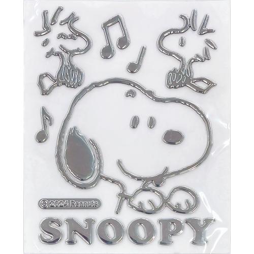 真愛日本 史努比 SNOOPY 塔克 音符 車用裝飾貼紙 車用貼紙 裝飾貼紙 行李箱貼紙 貼紙 平板貼紙 造型貼紙