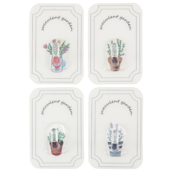 不留痕掛勾 4入 CACTUS 3WS031 NITORI宜得利家居